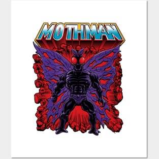 Mothman as an 80s Action Figure Posters and Art